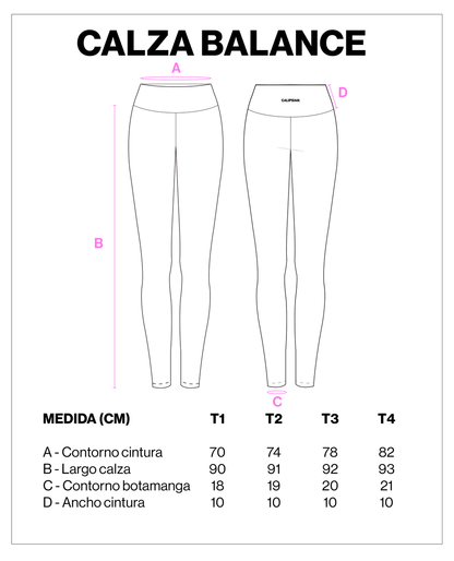 Calza Balance Gris Topo