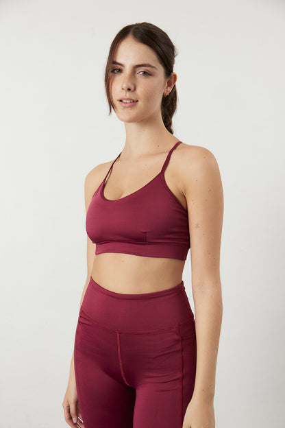 Top Bra Plum